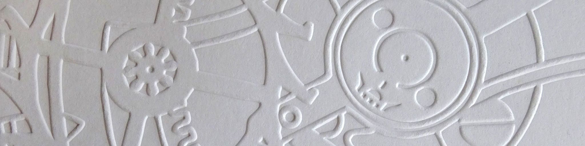 Blind embossing die...